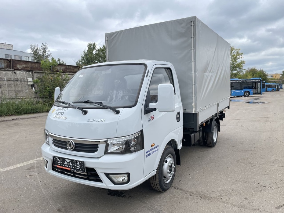 DONGFENG CAPTAIN T (МРМ 2,5т) БОРТ-ТЕНТ 3,5×1,9×1,9м ВОРОТА